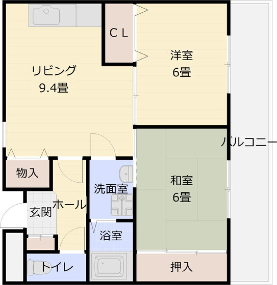 ハイツにしわだに 306